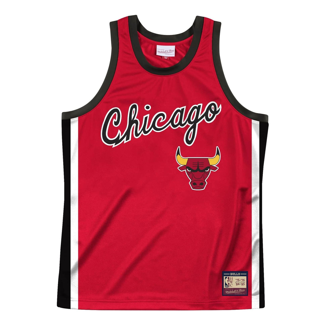 Mitchell & Ness NBA Chicago Bulls 1975-84 Team Heritage Basketball Jersey 'Red' TTNKLG18056-CBUSCAR75