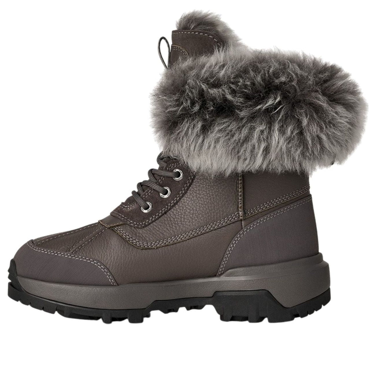 (WMNS) UGG Adirondack Boot XXV Chalet 'Charcoal' 1171442-CHRC