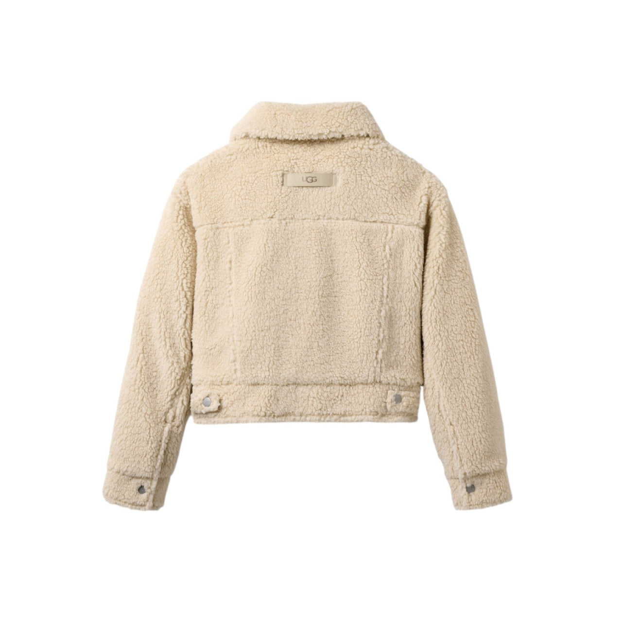 (WMNS) UGG Frankie Short Trucker Jacket 'Natural White' 1171459-NLI