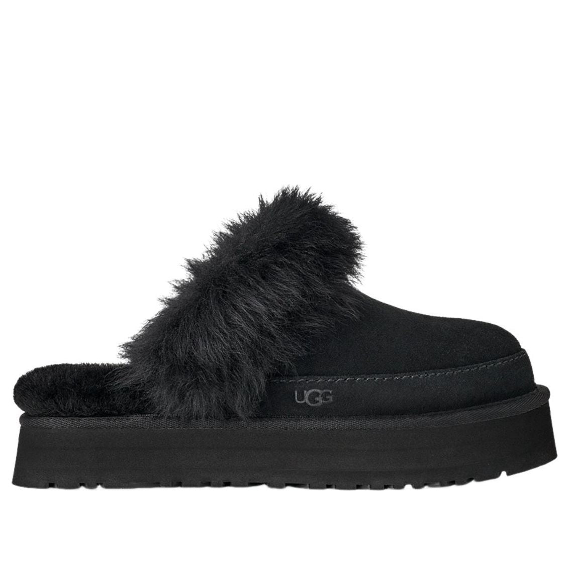 (WMNS) UGG Disquette Chalet Mules 'Black' 1173930-BLK