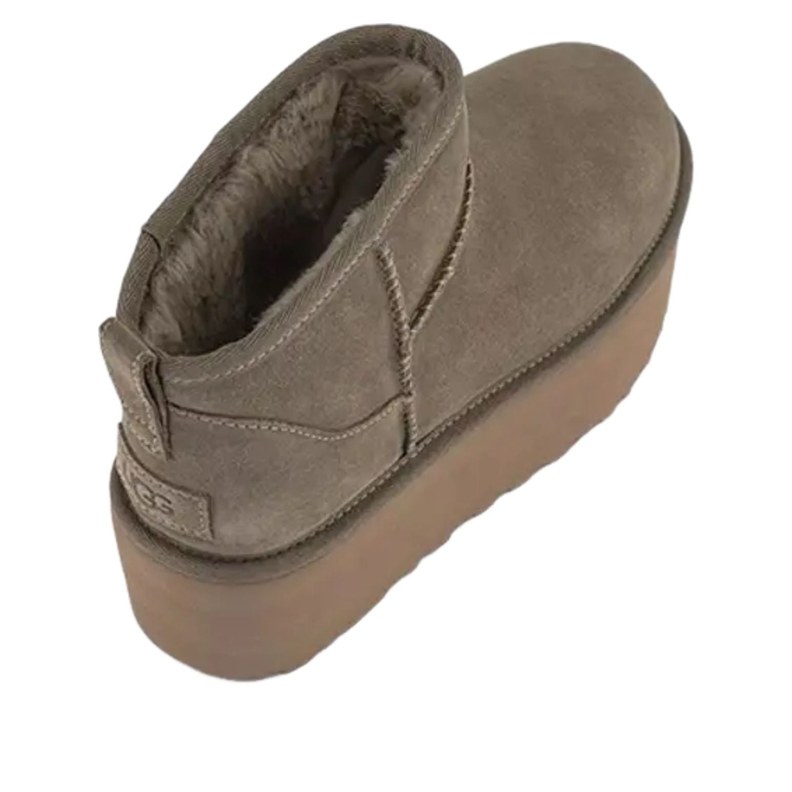 (WMNS) UGG Classic Ultra Mini Platform Boot 'Antilope' 1135092-ALP