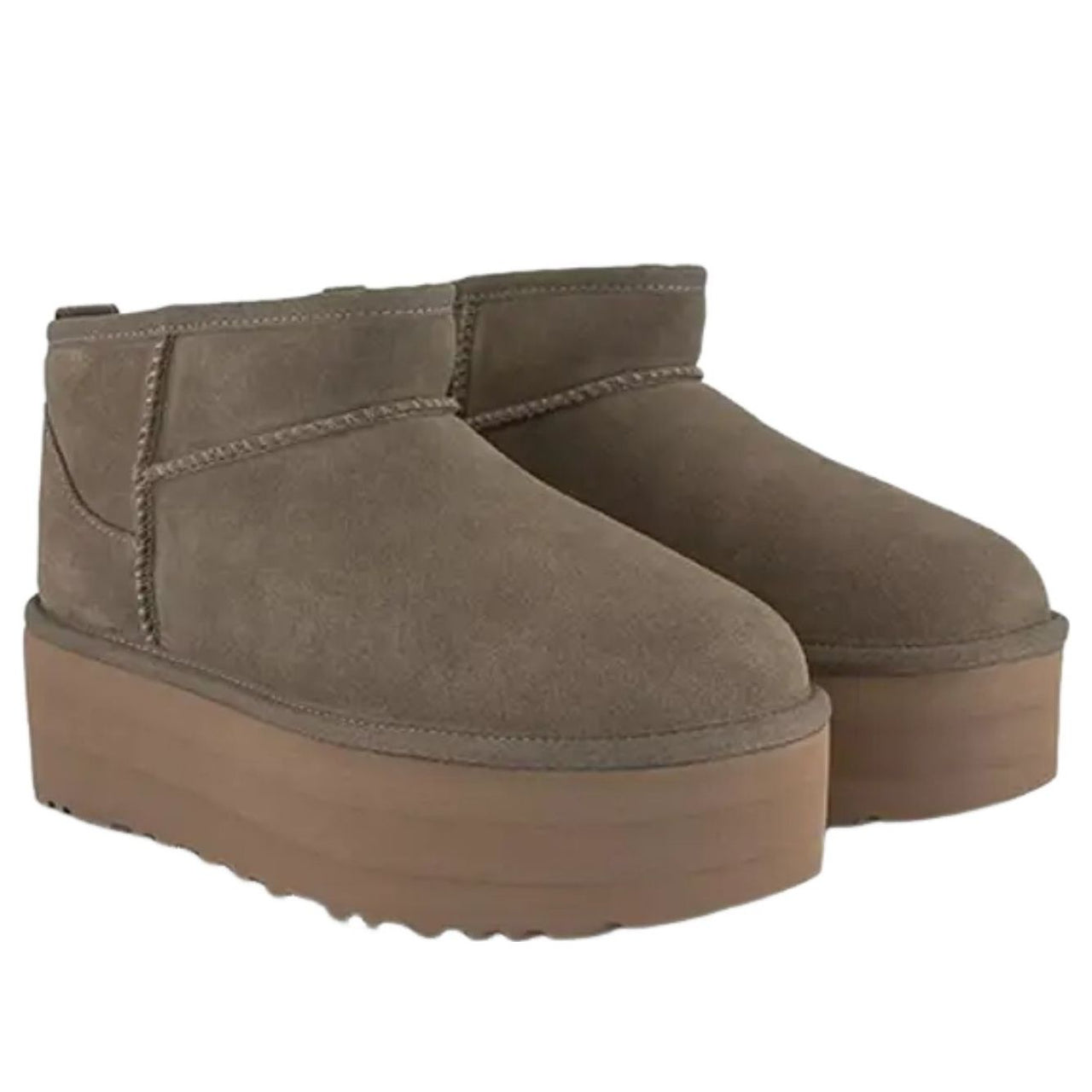 (WMNS) UGG Classic Ultra Mini Platform Boot 'Antilope' 1135092-ALP