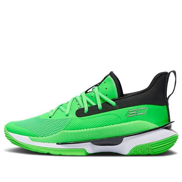 Under Armour Curry 7 Team 'Green Black' 3023838-306