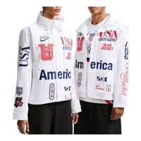 Nike x USA x V.A.A. Cryoshot Woven Staff Jacket 'White' II9805-100