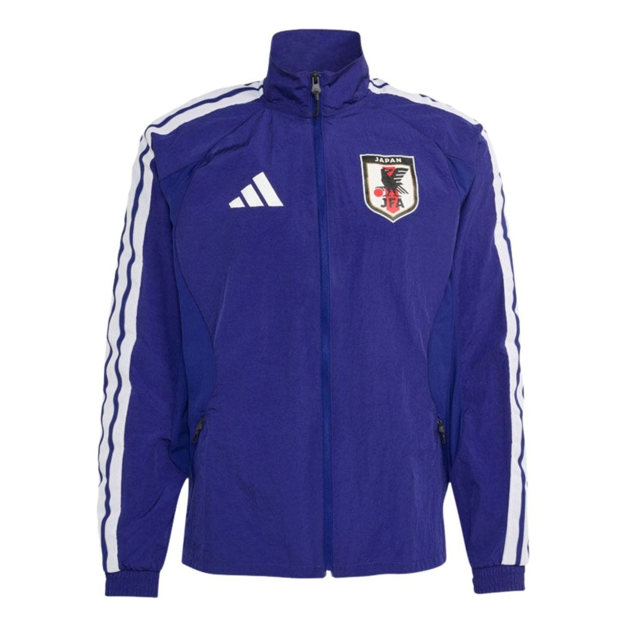 adidas Japan 2026 Anthem Jacket Asia Sizing 'Japan Blue' KA1518