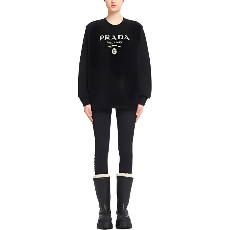 PRADA Cashmere Sweaters Women's Black