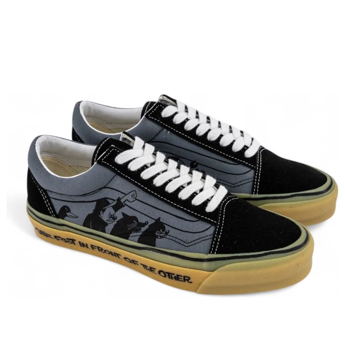 Vans x Yusuke Hanai Old Skool LX 'Black Grey Gum' VN000D56BN5