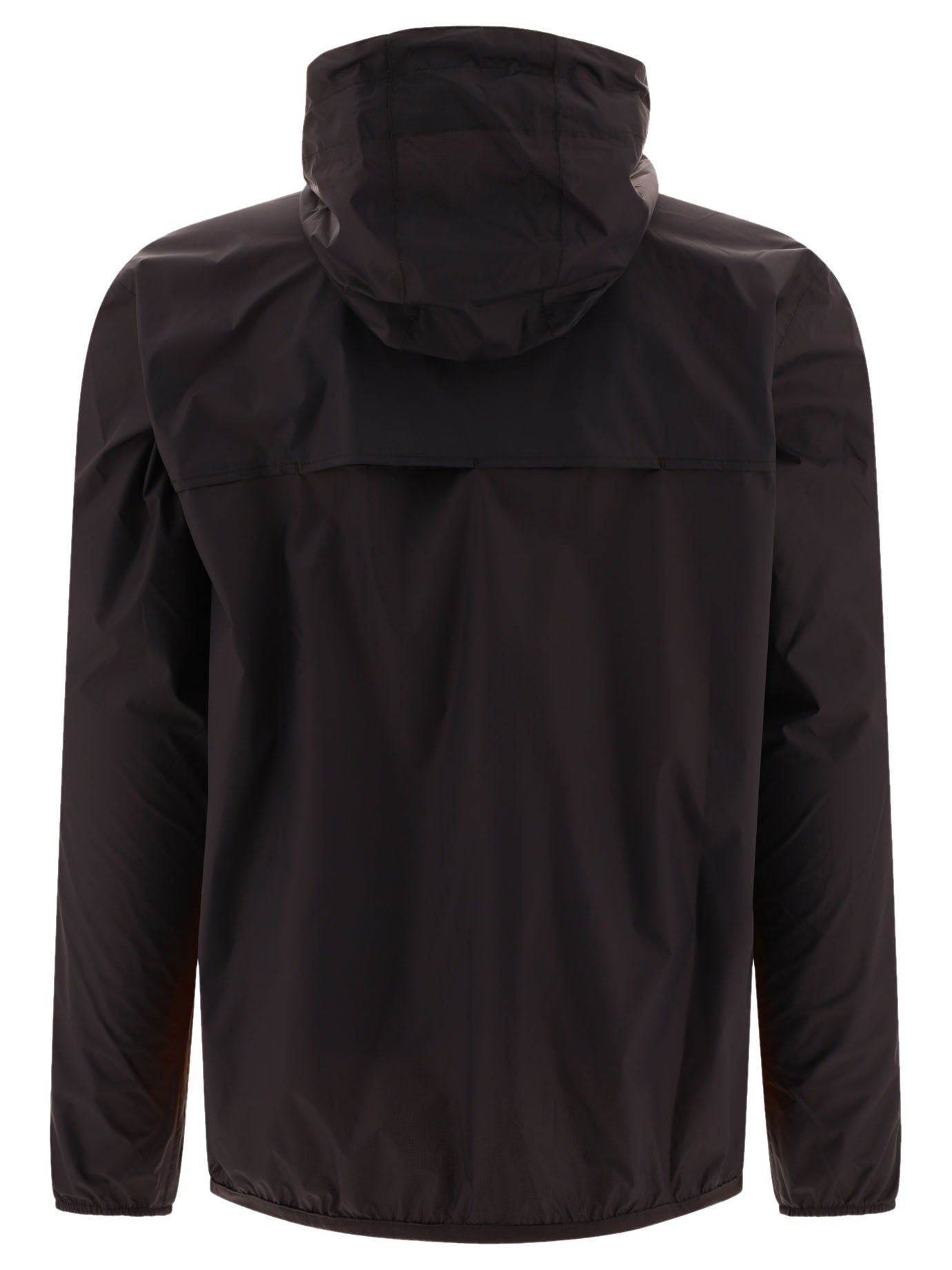 COMME des GARCONS PLAY FW25 K-Way Hoodie Full Zip 'Orange Black' AZ-J505-051-1