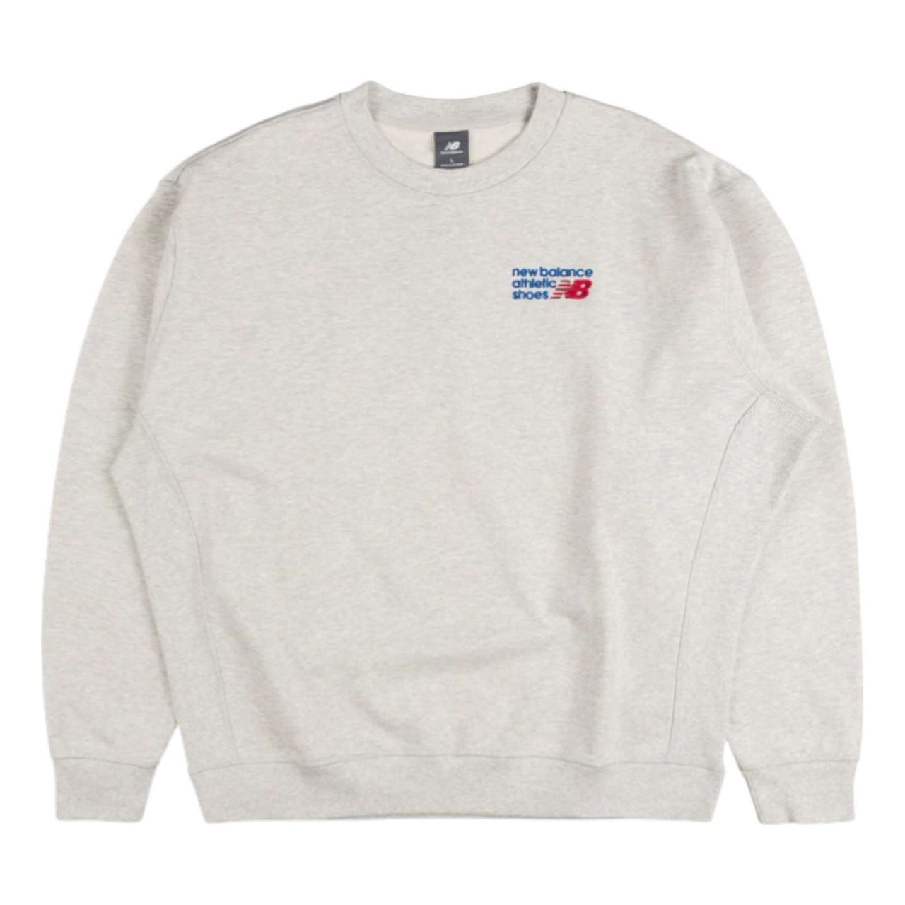 New Balance Athletics Premium Sweatshirt Asia Sizing 'Ash Heather' MT41547-AHH