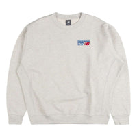 New Balance Athletics Premium Sweatshirt Asia Sizing 'Ash Heather' MT41547-AHH