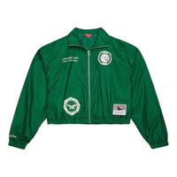(WMNS)  Mitchell & Ness Philadelphia Eagles Nylon Full-Zip Jacket 'Kelly Green' 203184945