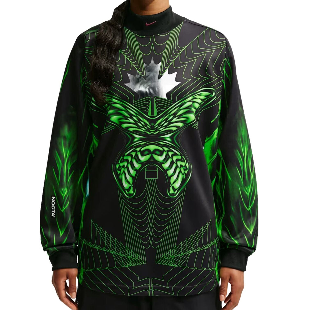 Nike x Canada x NOCTA Cryoshot Long-Sleeve Jersey 'Black' IM6633-010