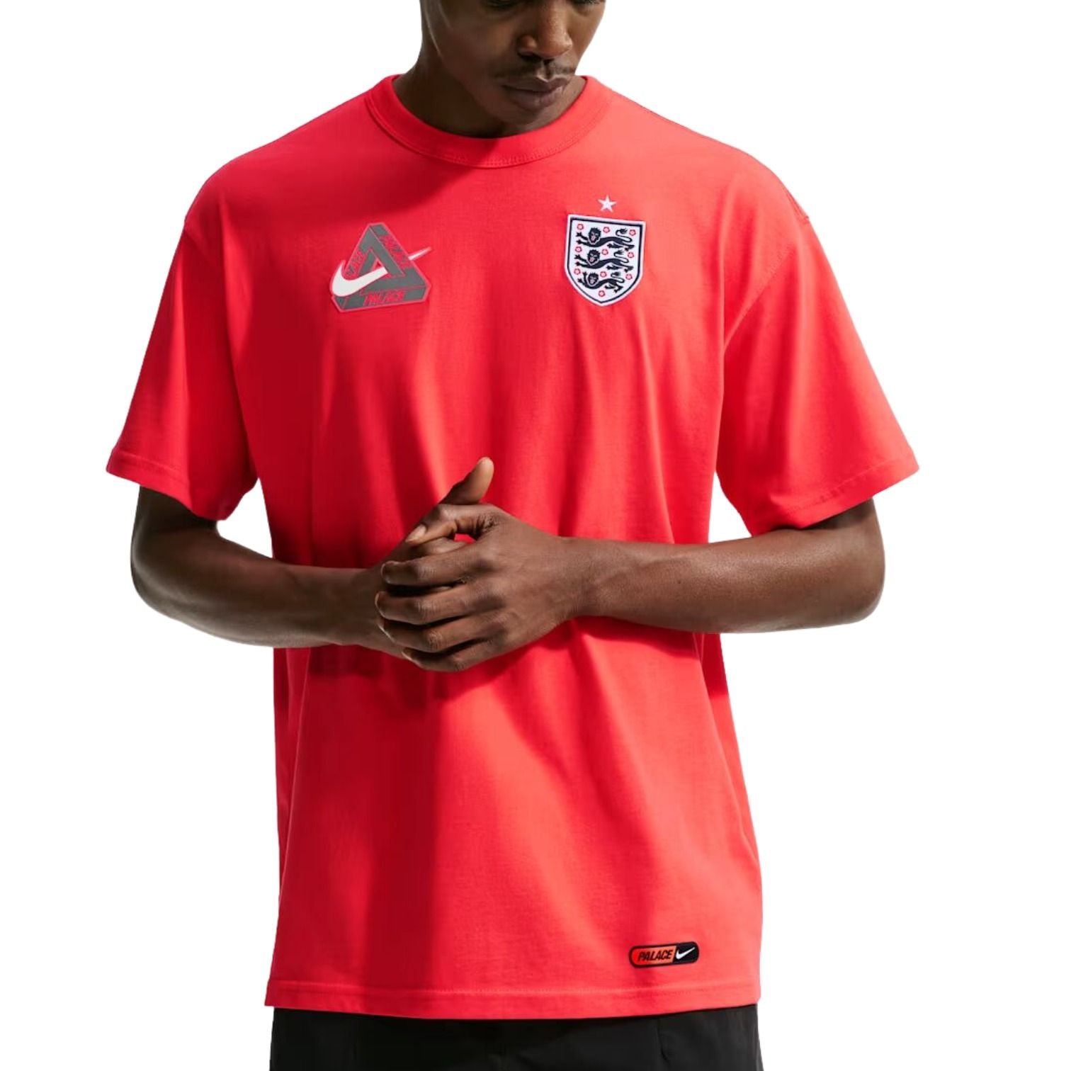 Nike x England x Palace Cryoshot T-shirt 'Light Crimson' IM6598-696