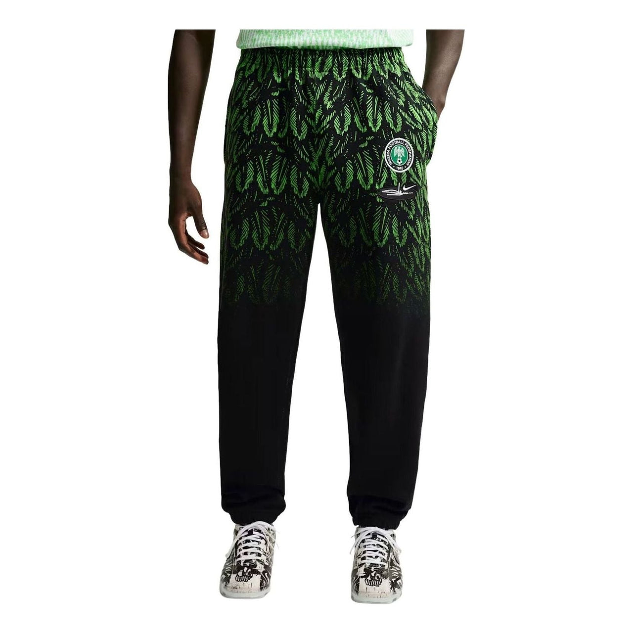 Nike x Nike x Nigeria x Slawn Cryoshot Fleece Pants 'Black' IR5218-010