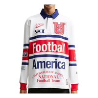 Nike x USA x V.A.A. Cryoshot Long-Sleeve Rugby Top 'White' IM3227-100