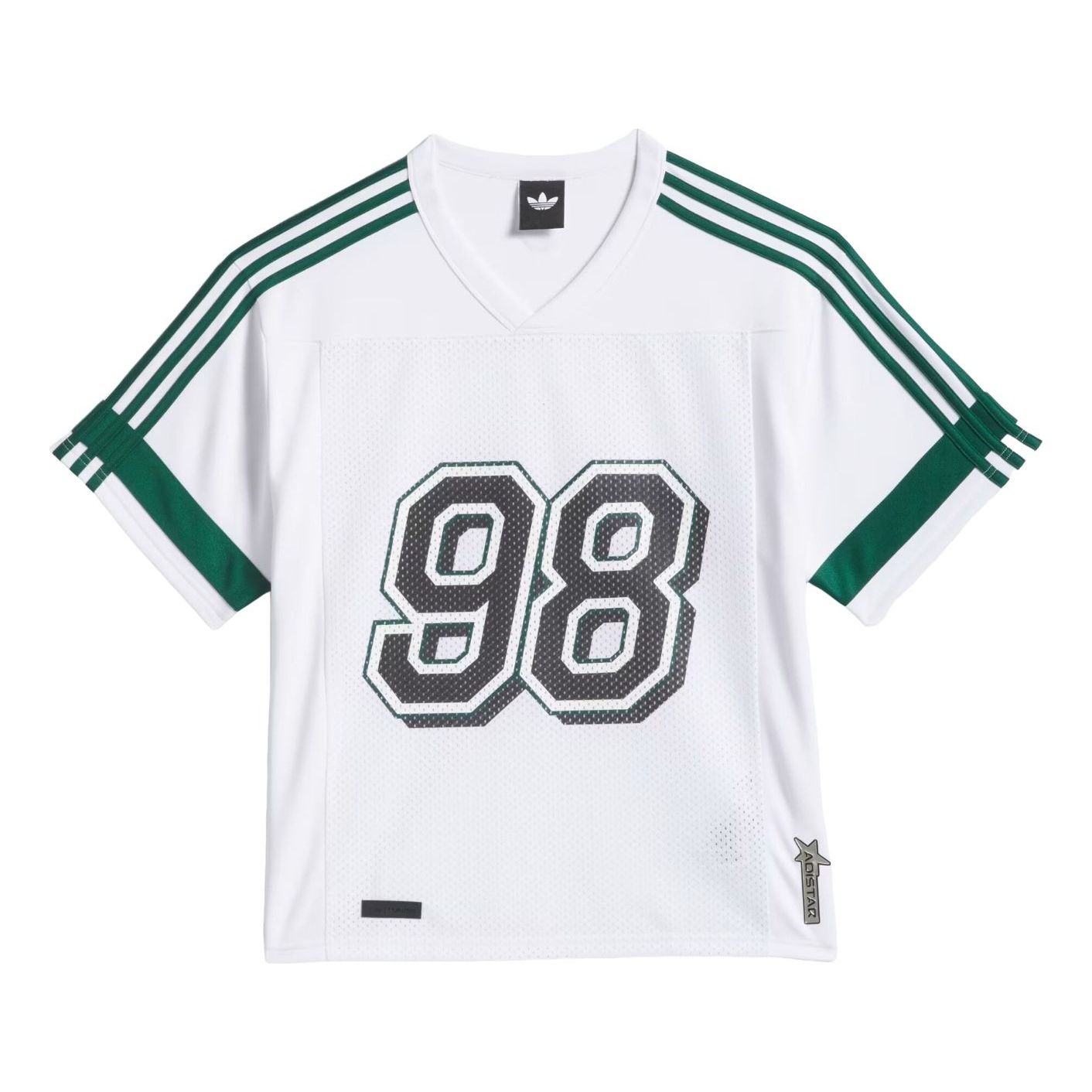 adidas Skateboarding x Tyshawn Jersey 'White Matte Gold Collegiate Green' KE7011