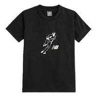 (GS) New Balance x Shohei Ohtani Logo T-Shirt Asia Sizing 'Caviar' YT61E9C7BK