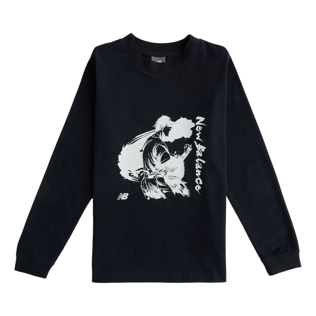 (GS) New Balance x Shohei Strikeout Victory T-Shirt Asia Sizing 'Caviar' YT62Q682BK