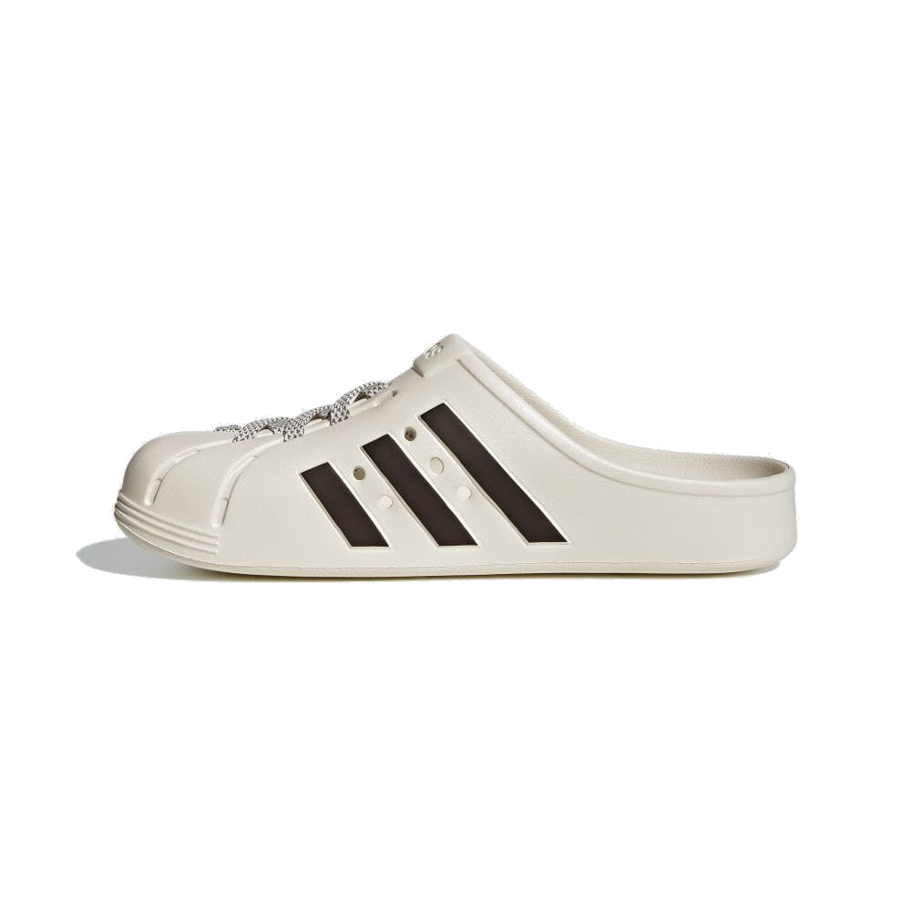 adidas Adilette Clogs Asia Sizing 'White Black' JH9849