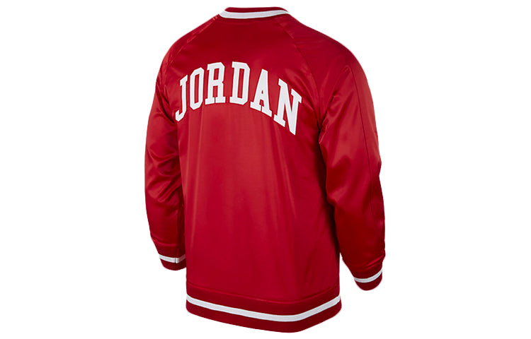 Men's Air Jordan Thin And Light Mesh Baseball Jacket 34 Red AR1170-688