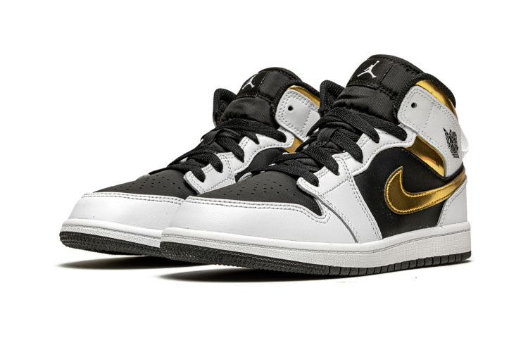 (PS) Air Jordan 1 Mid 'White Gold' 640734-190