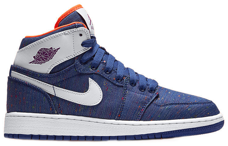 (GS) Air Jordan 1 Retro High 'Deep Royal' 332148-411