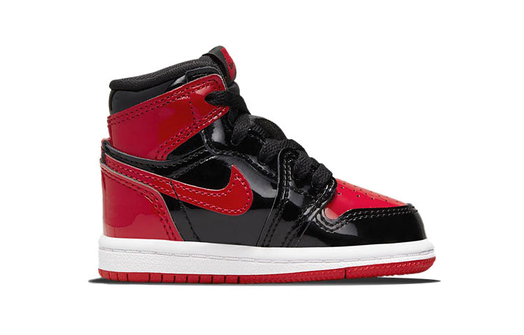 (TD) Air Jordan 1 Retro High OG 'Patent Bred' AQ2665-063