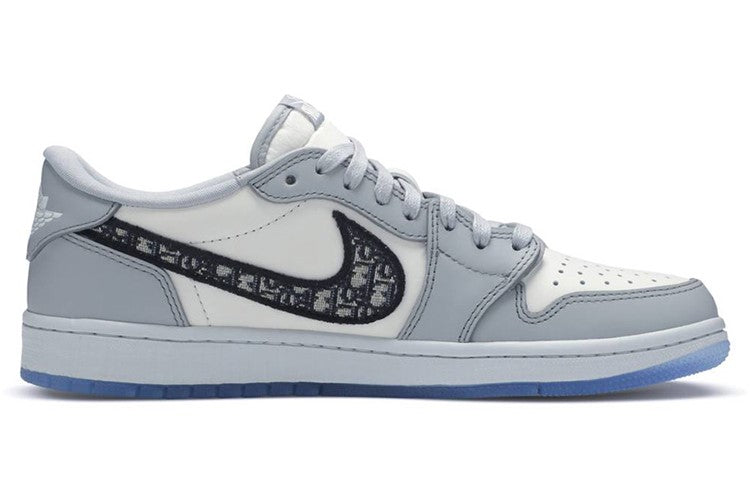 Air Jordan 1 Low x Dior 'White Grey' CN8608-002