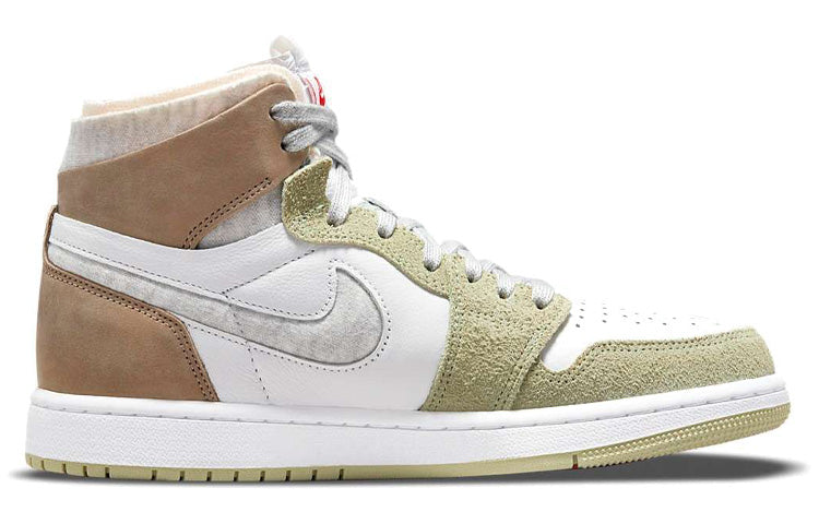 (WMNS) Air Jordan 1 High Zoom Comfort 'Olive Aura' CT0979-102