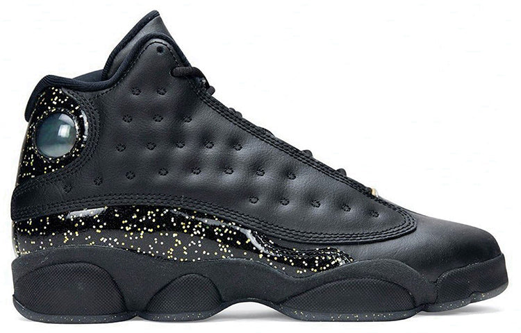 (GS) Air Jordan Retro 13 'Gold Glitter' DC9443-007