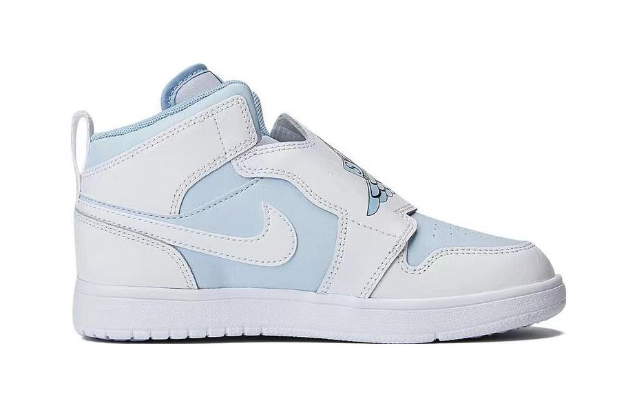 (PS) Air Jordan 1 Mid ' White BLue' BQ7197-411