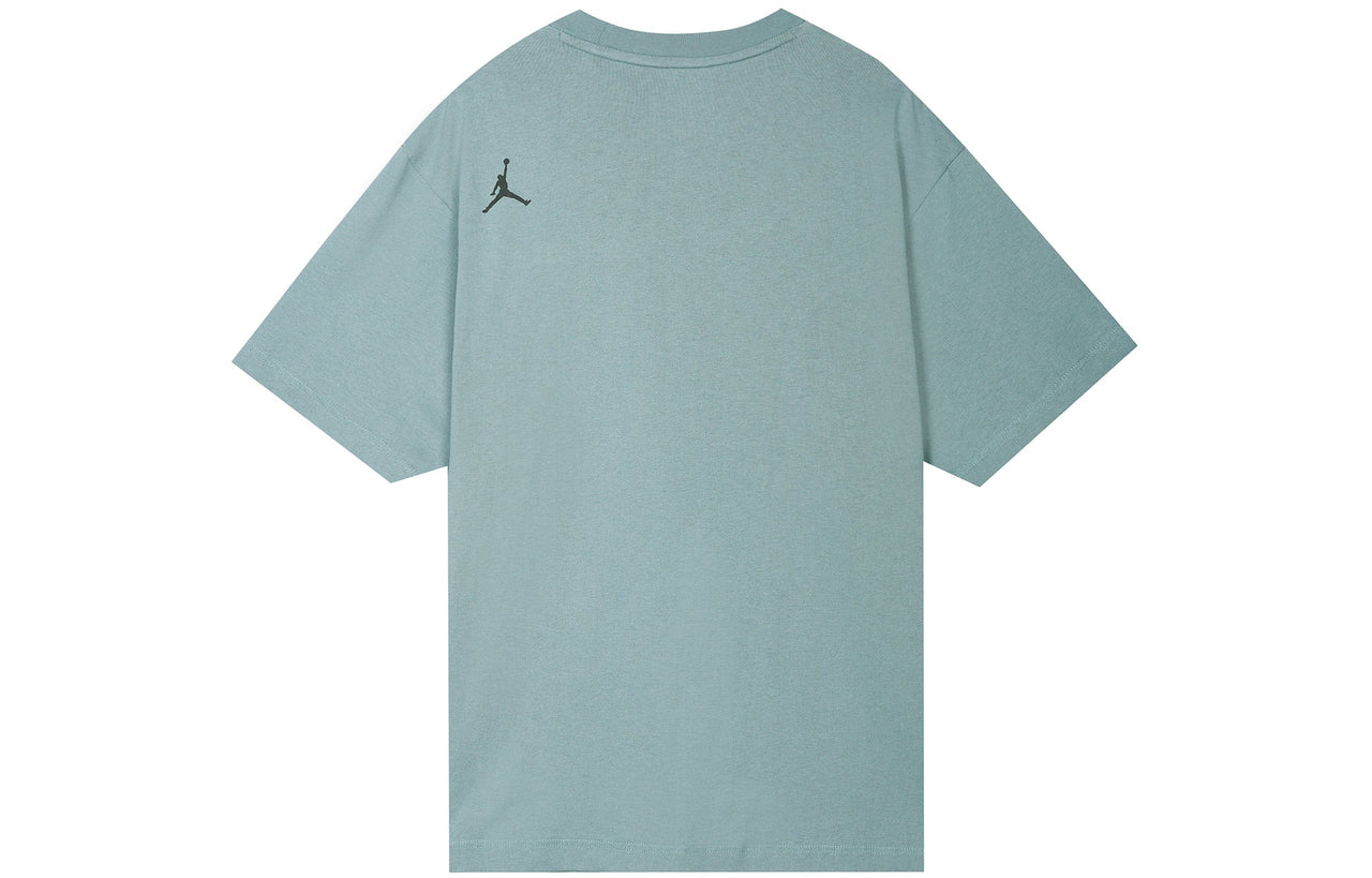 Air Jordan 23 Engineered Colorblock Pocket Round Neck Casual Short Sleeve Gray Black DM1389-041