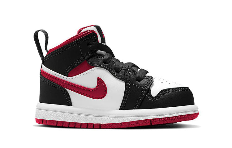 (TD) Air Jordan 1 Mid 'Black Gym Red' 640735-122