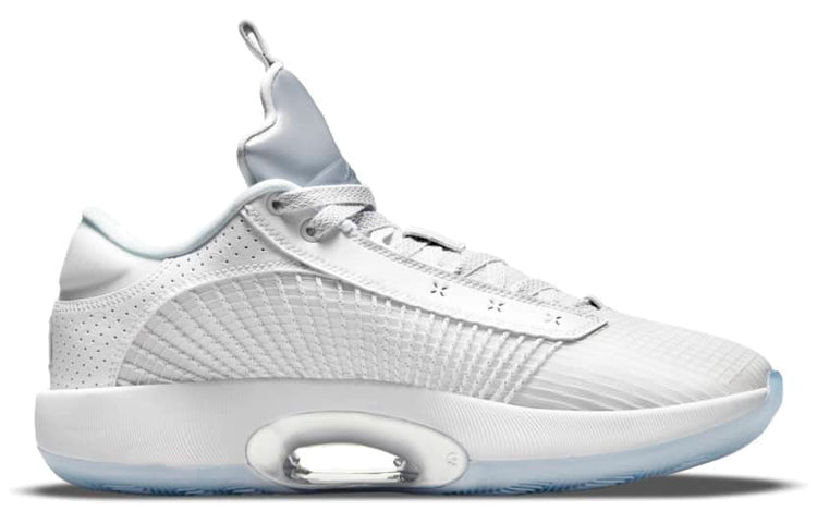 Air Jordan 35 Low 'White Metallic Silver' CW2460-100