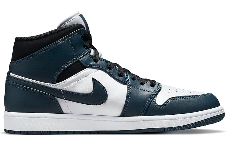 Air Jordan 1 Mid 'Armory Navy Dark Teal' 554724-411