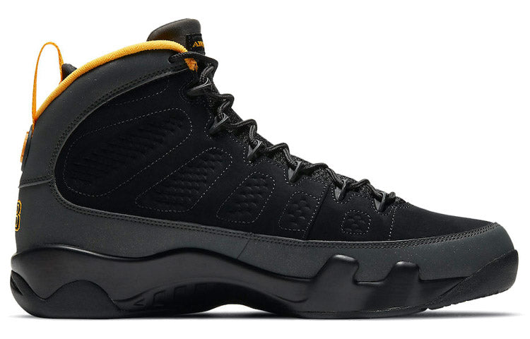 Air Jordan 9 Retro  'Black Dark Charcoal University Gold' CT8019-070