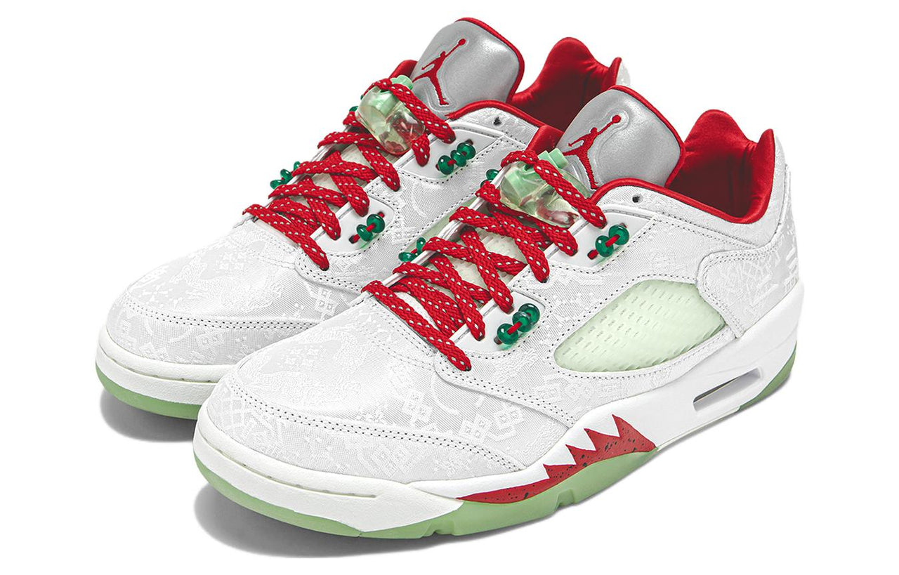 Air Jordan 5 Low x CLOT 'White Silk'  1551183