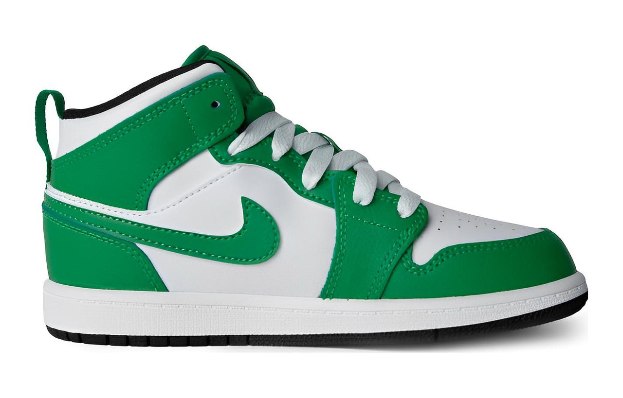 (PS) Air Jordan 1 Mid 'Lucky Green' DQ8424-301