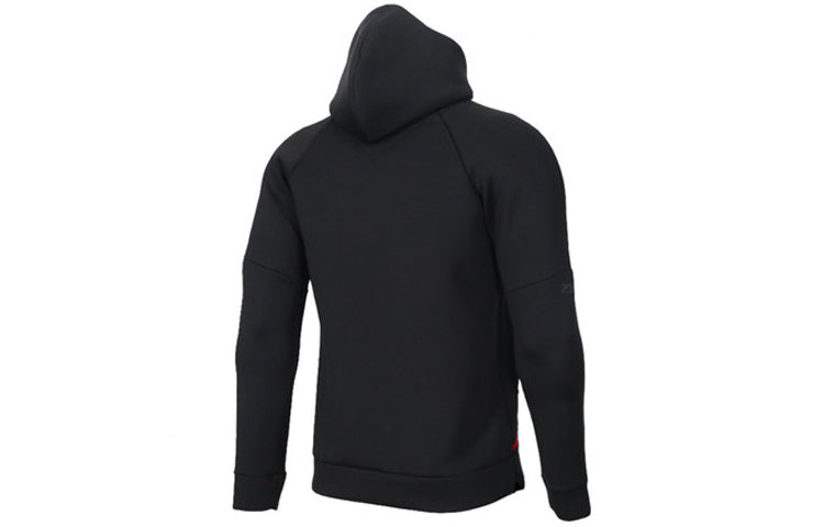 Air Jordan Athleisure Casual Sports Hooded Jacket Black 939941-010