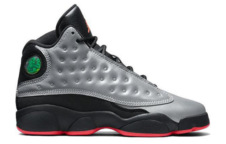 (GS) Air Jordan 13 Retro Premium 'Reflective Silver' 696299-023