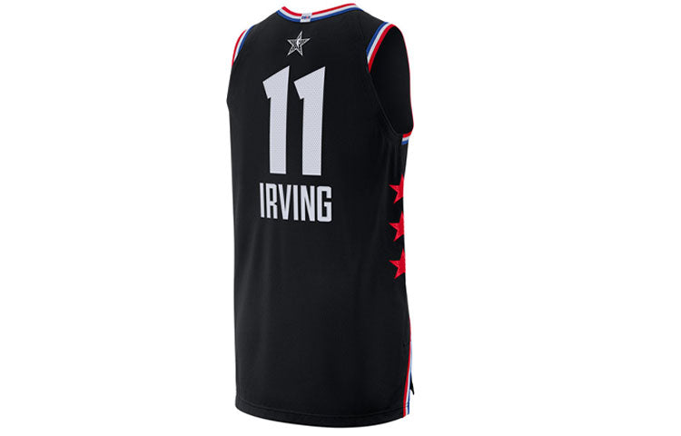 Air Jordan NBA Basketball Sports Vest Jersey 2019 All-Star Boston Celtics Kyrie Irving 11 Black AQ7288-016