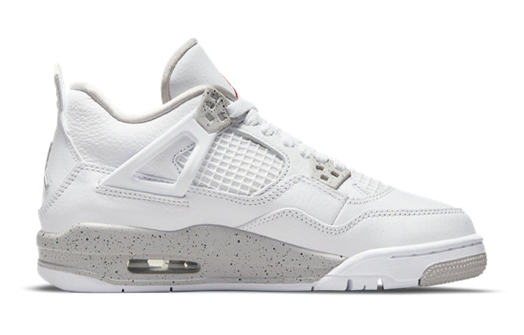 (GS) Air Jordan 4 Retro 'White Oreo' DJ4699-100