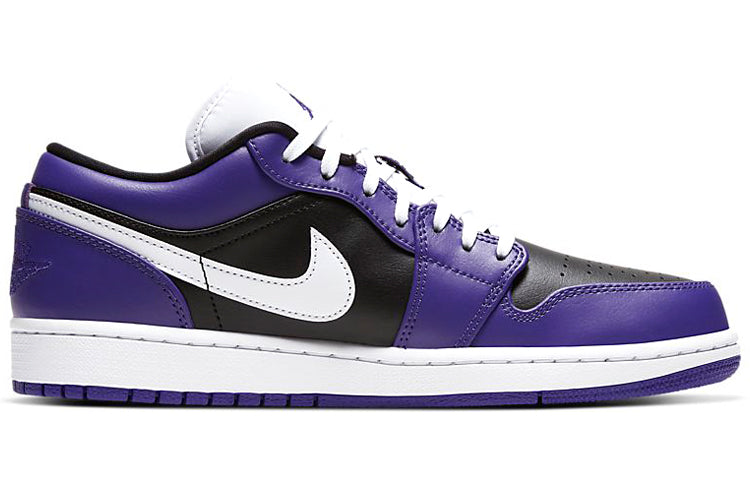 Air Jordan 1 Low 'Court Purple Black' 553558-501