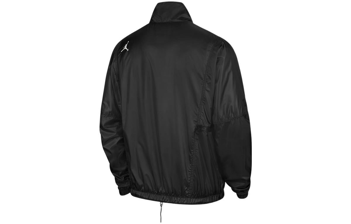 Air Jordan Solid Color Zipper Jacket Black DM1864-010