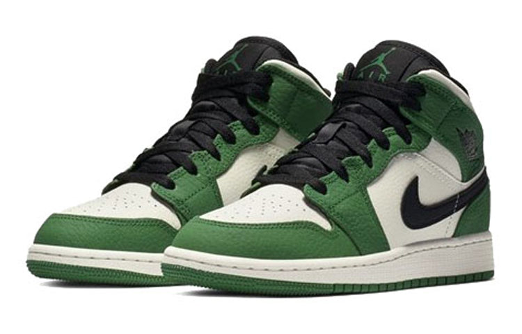 (GS) Air Jordan 1 Mid SE 'Pine Green' BQ6931-301