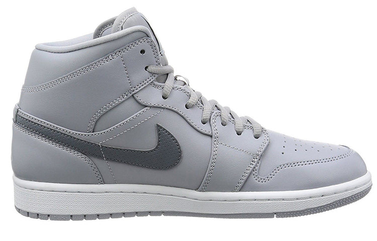 Air Jordan 1 Mid 'Wolf Grey' 554724-033