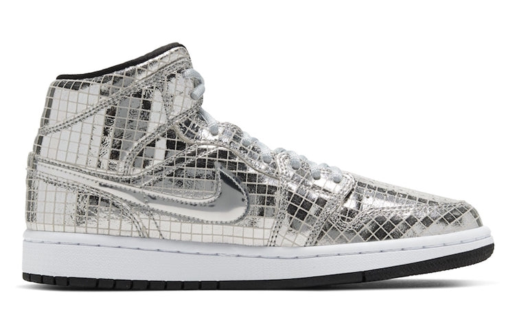 (WMNS) Air Jordan 1 Mid 'Disco Ball' CU9304-001