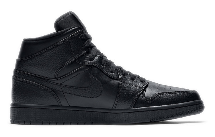 Air Jordan 1 Mid 'Triple Black' 2020 554724-091