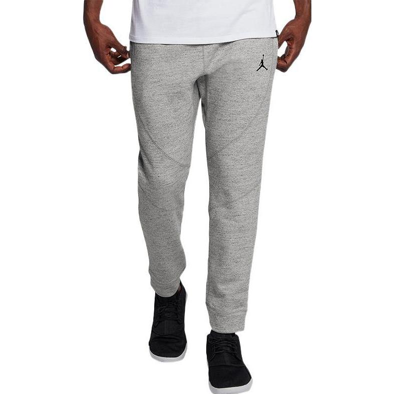 Air Jordan Flying Elastic Waistband Sports Pants Men's Light Grey 860199-063