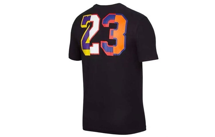 Air Jordan Casual Sports Round Neck Short Sleeve Black DA6768-010